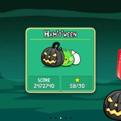 Angry Birds Seasons Ham 'o' ween Komplettlösung 2012