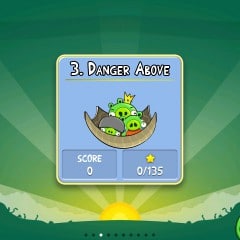 Angry Birds Komplettlösung für 3. Danger Above