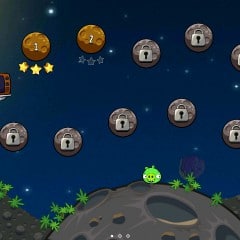 Angry Birds Space Pig Bang Lösung mit 3 Sternen