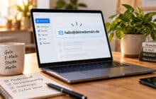 Professionelle E-Mail-Adresse mit eigener Domain: So richtest du sie richtig ein